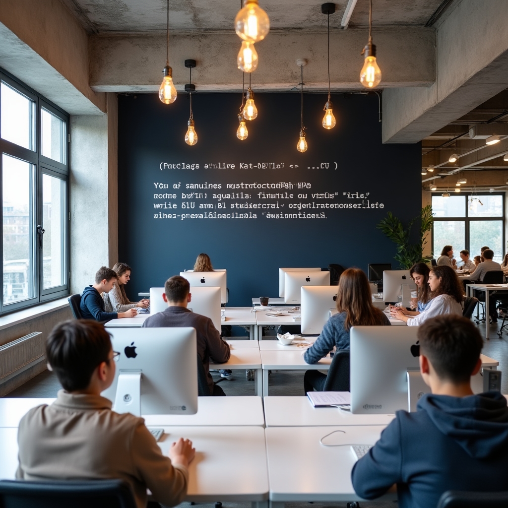 Интерьер обучающего центра Teruvio